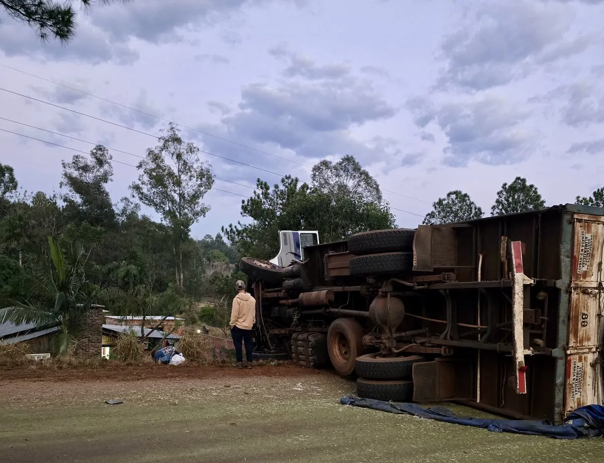 Accidente ruta provincial 4