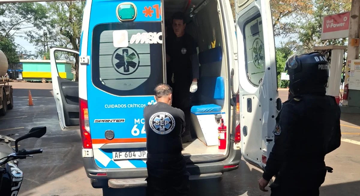 Una adolescente fue hallada en el baño de una estación de servicio en Eldorado