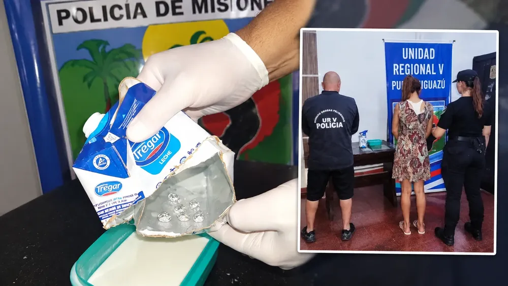 Droga - paquete de aleche