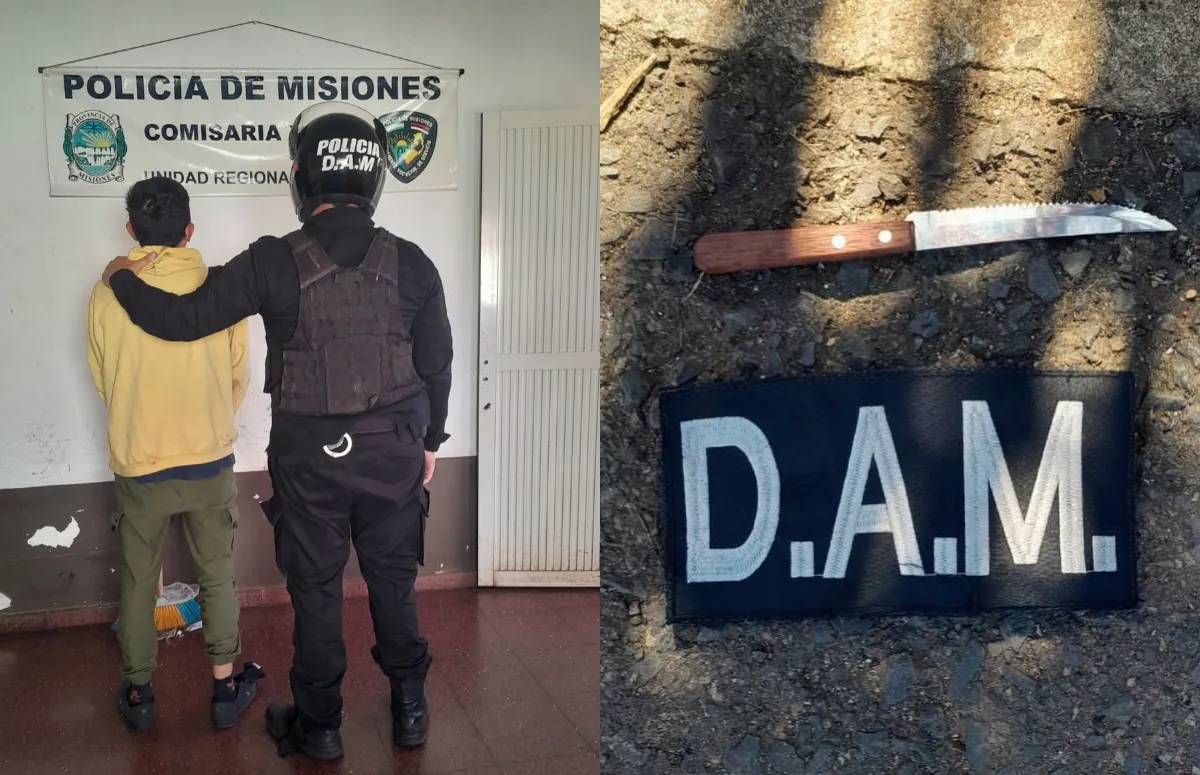_Intentó atacar a su ex pareja con un arma blanca