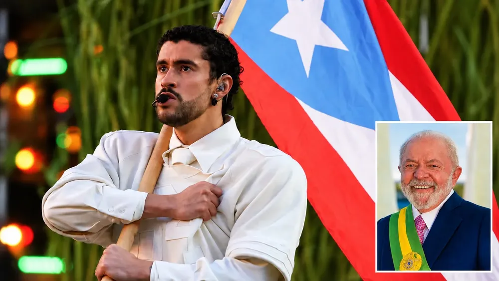 Bad Bunny - campaña electoral - Lula - brasil