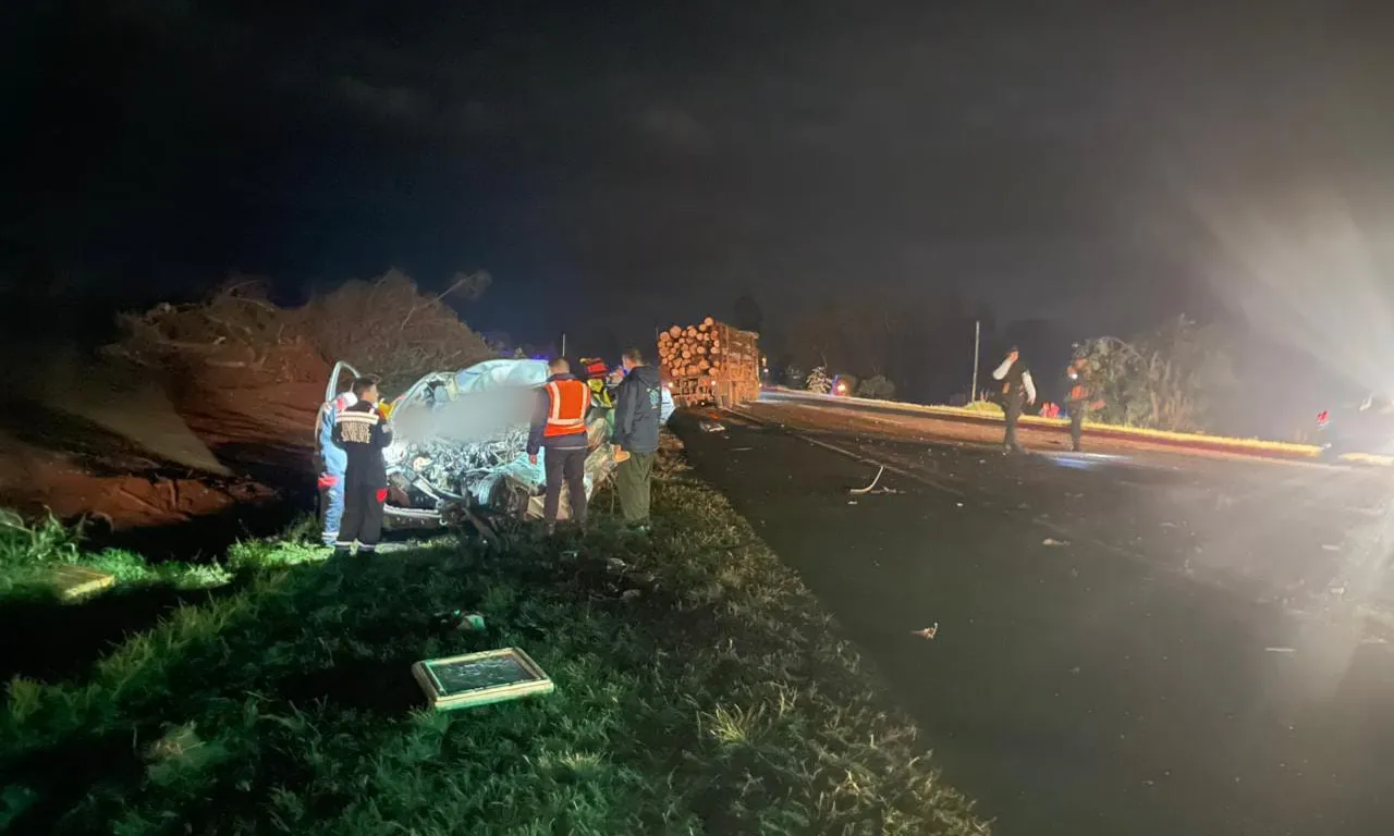 Fatal choque en San Vicente