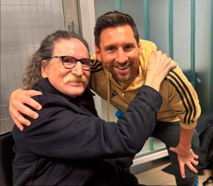 Charly y Messi