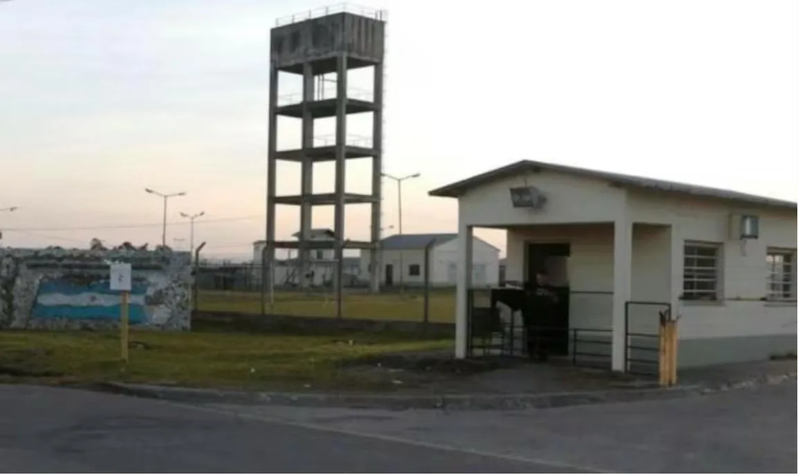 Alejandro Ruffo , se encuentra alojado en la Unidad Penitenciaria N°34 de Melchor Romero