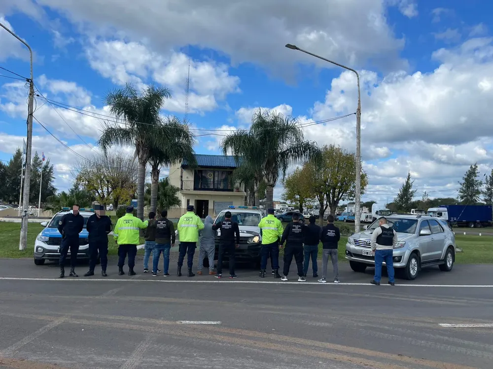 Trasladaron a Misiones a la banda que robó un casino en Posadas