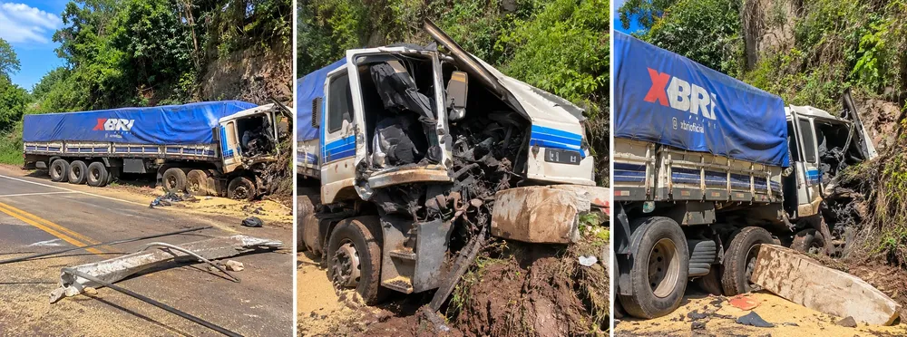 Accidente de camión en ruta 12