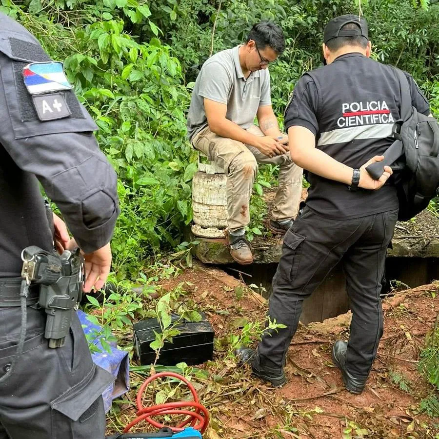 Robo de cables subterraneos