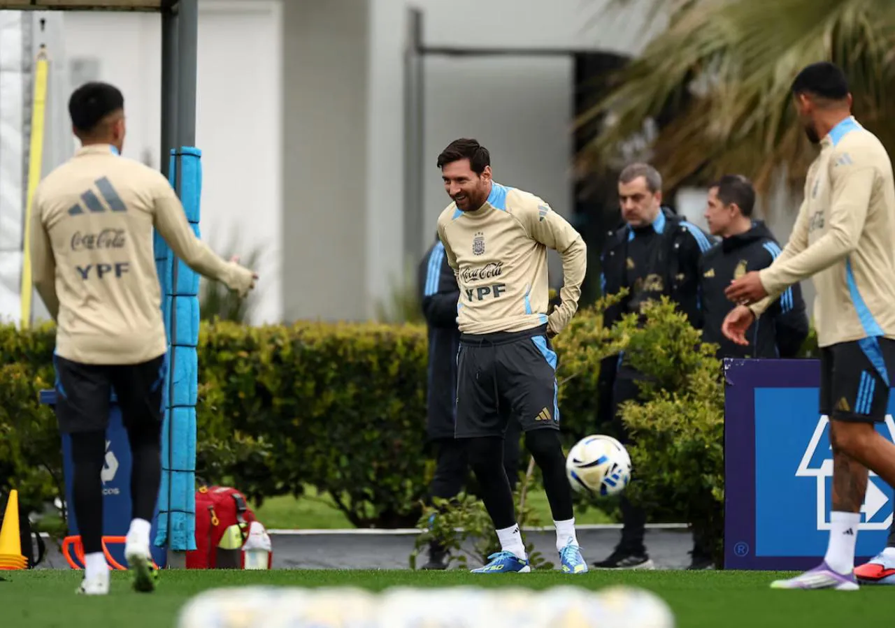 Argentina entrenamiento