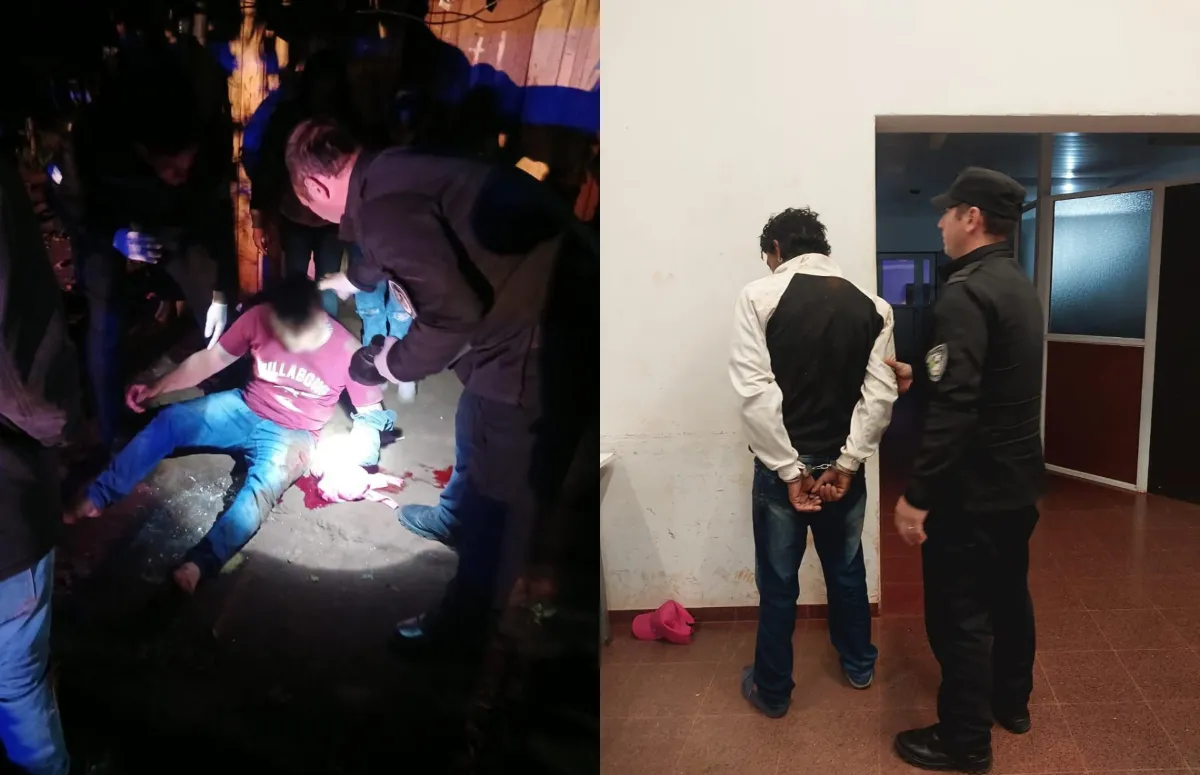 apuñalado en Apóstoles