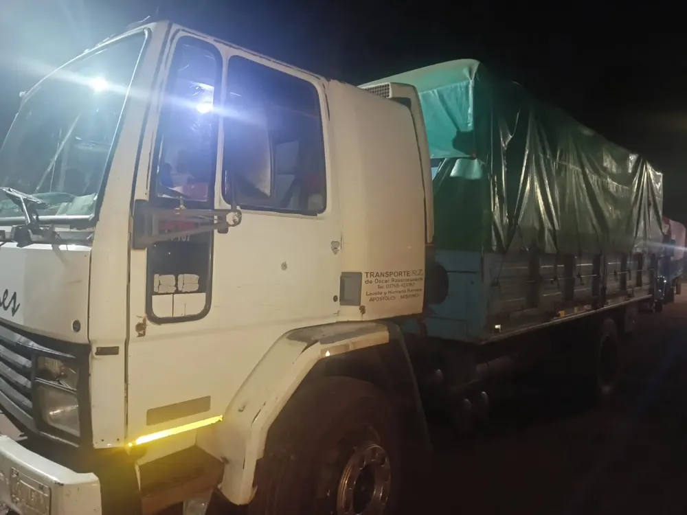 Camionero resultó herido por un proyectil mientras circulaba por la Ruta 105