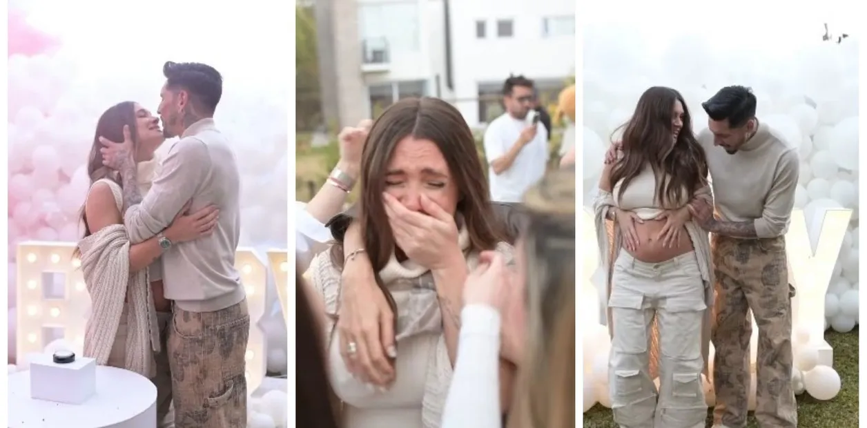 La felicidad de Cami Homs y José Sosa al conocer que tendrán una nena.