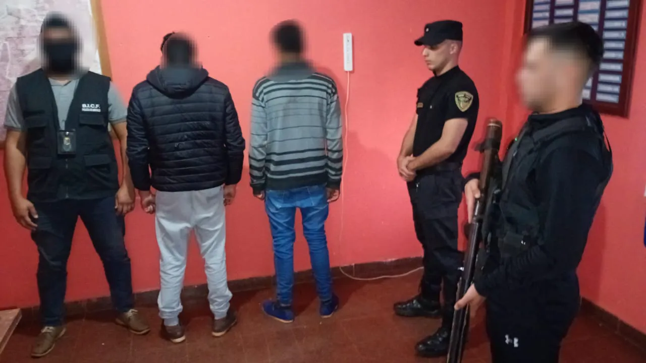 Capturaron a los presuntos autores del homicidio en San Pedro