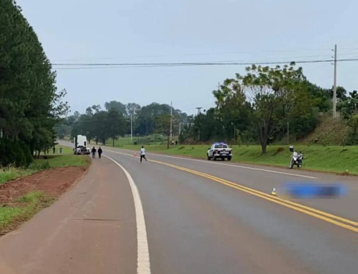 Un peatón falleció tras ser atropellado por un camión en Alem