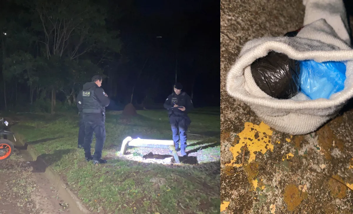 Frustran entrega de droga en una plaza de Posadas