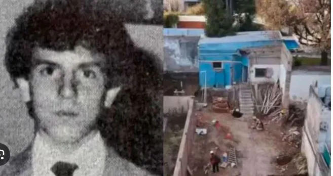 Lugar de la vivienda de los Graf donde encontraron los restos oseos