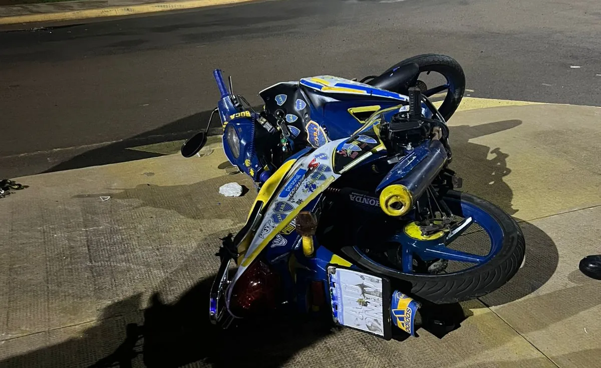 Motociclista murió tras despiste en rotonda de Costa Sur
