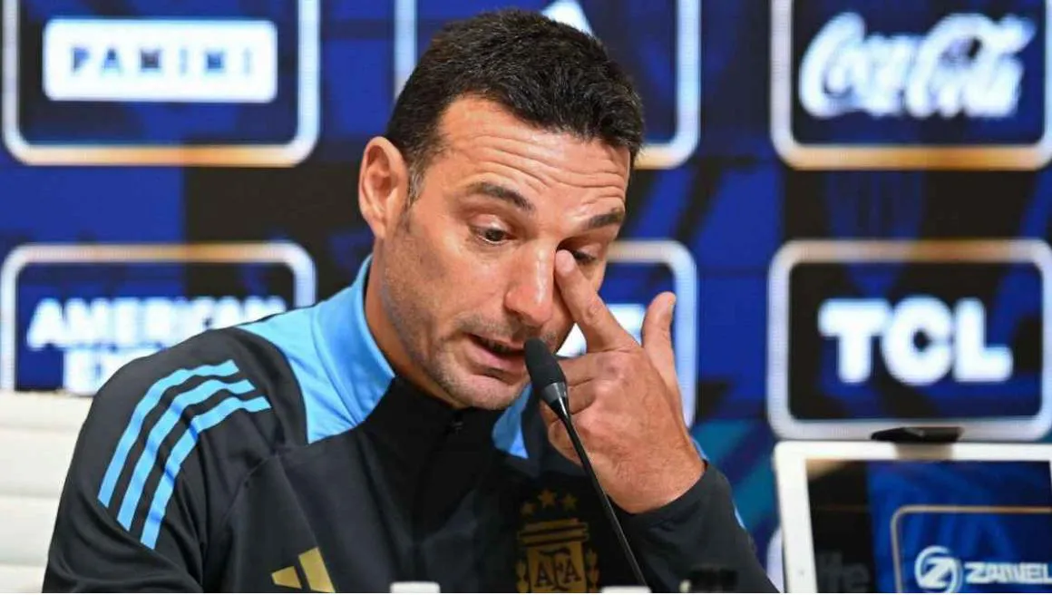 Scaloni emocionado