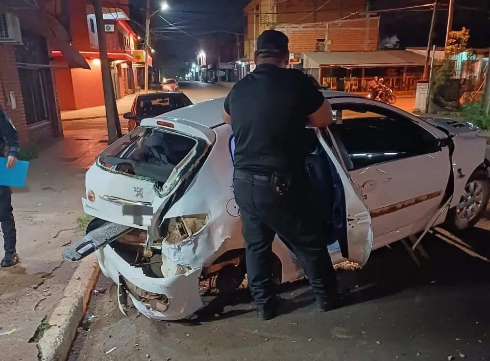 Siniestro vial en Iguazú