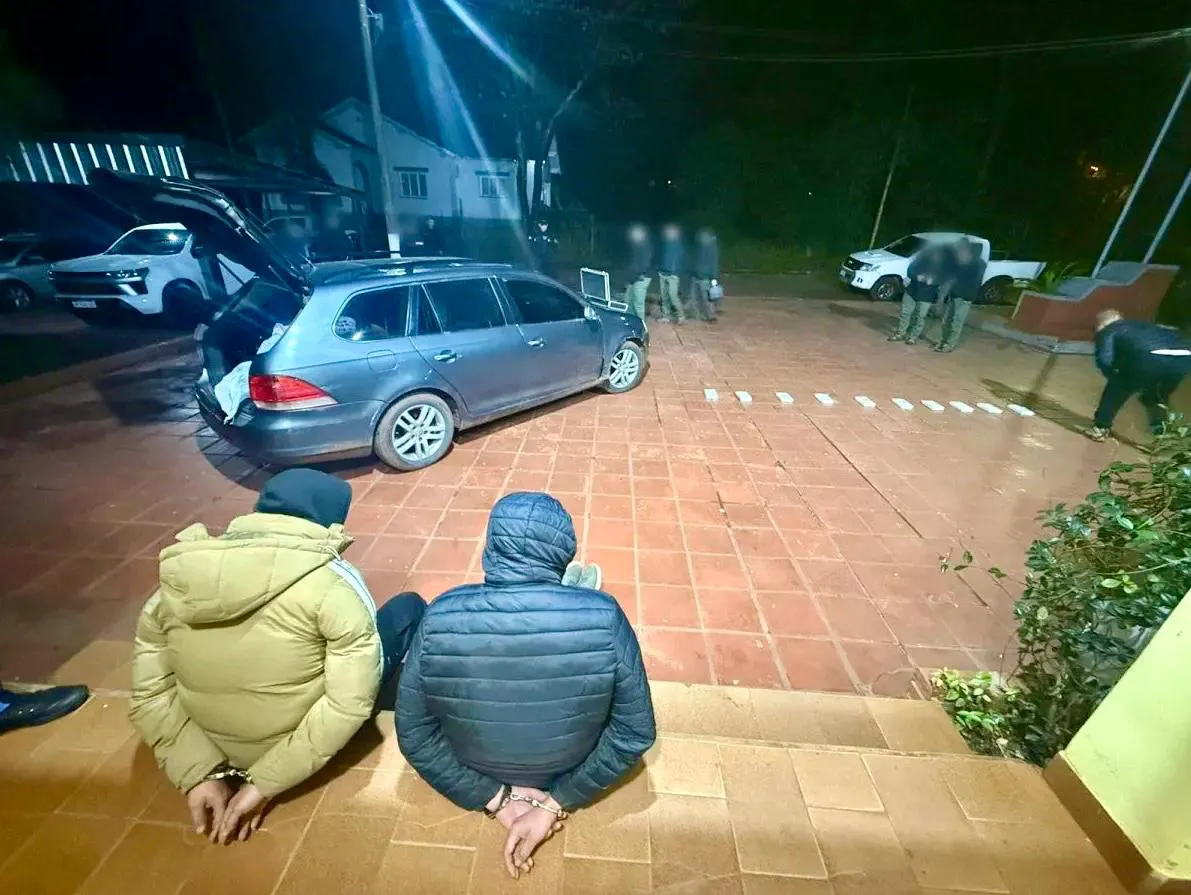 Paraguayos Narcos detenidos