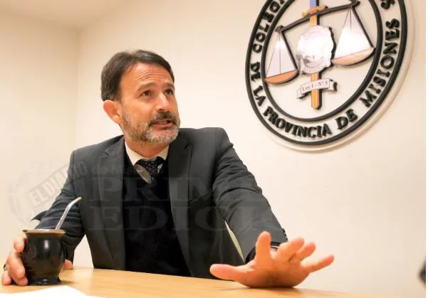 Presidente Colegio de Abogados Antonio Lopez Forastier