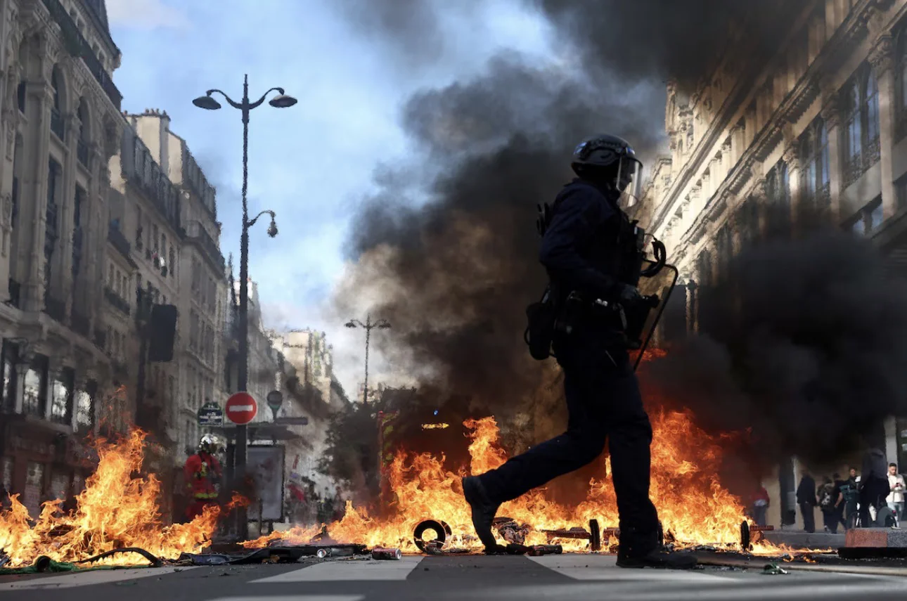 Francia: protestas en varias ciudades 