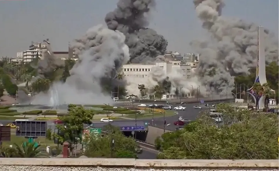 Bombardeode Israel a Siria