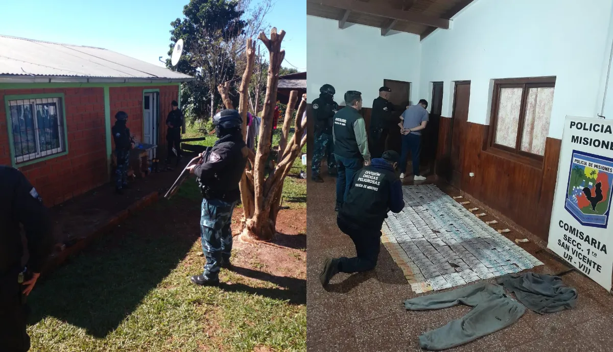 Cayó el autor de dos robos millonarios en San Vicente