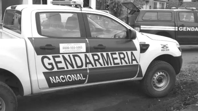 camioneta gendarmeria